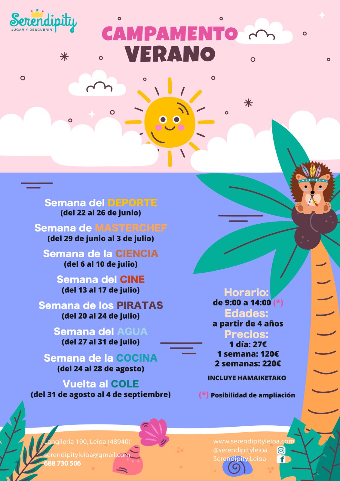 Campamento de Verano en Leioa - Serendipity