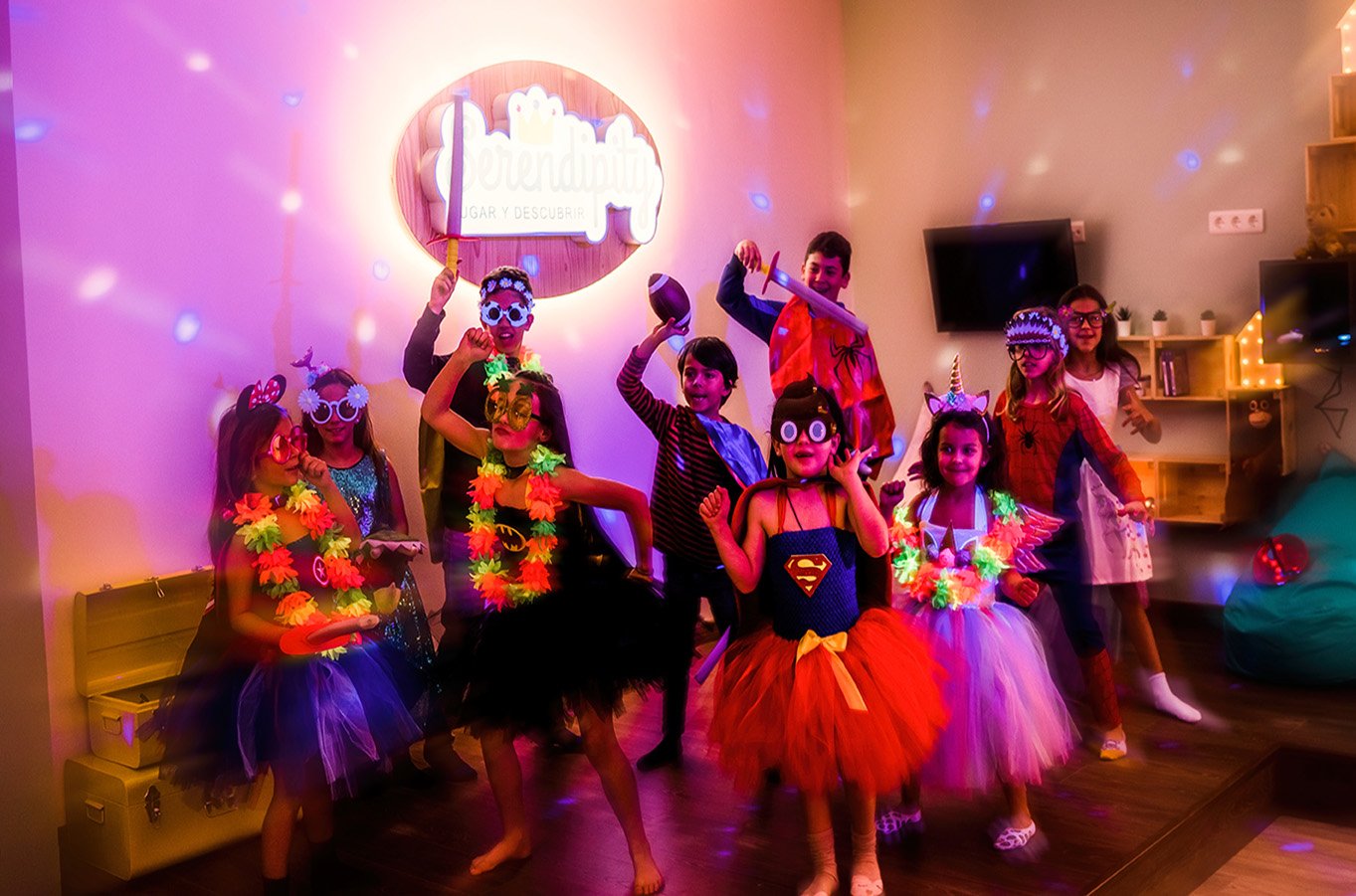 Fiesta de pijamas en tipi para niños en Leioa - Serendipity Bizkaia