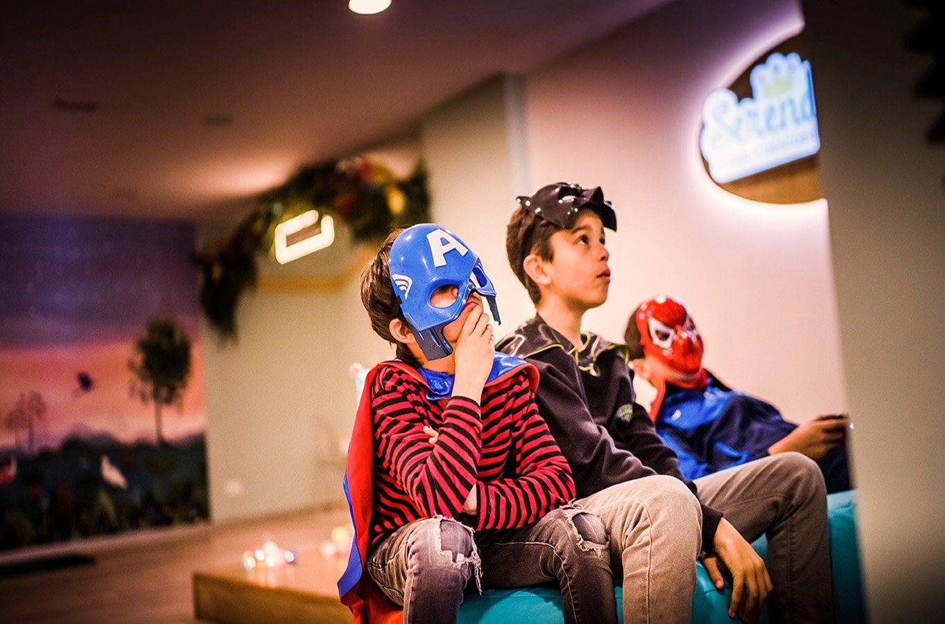 Ludoteca y zona de cine infantil en Serendipity Leioa Bizkaia